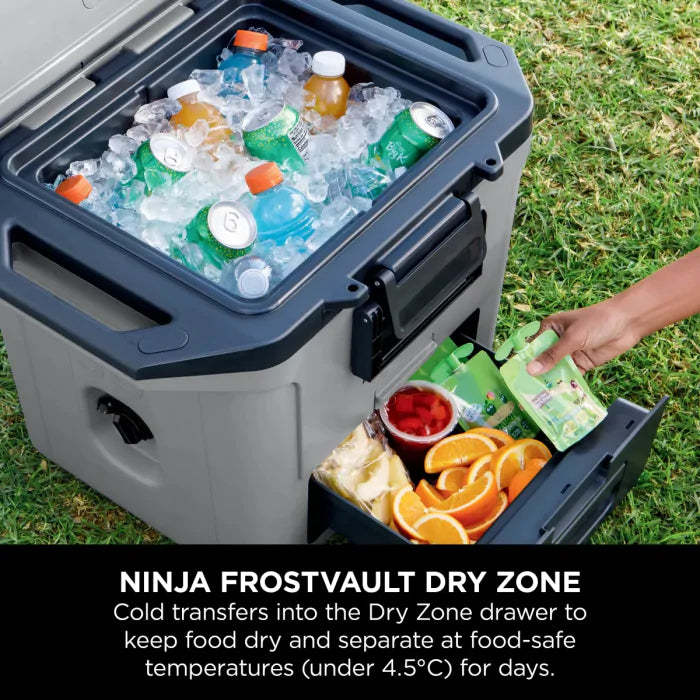 Ninja FrostVault 28L Hard Cooler with Dry Zone Slate Grey | FB131UKGY