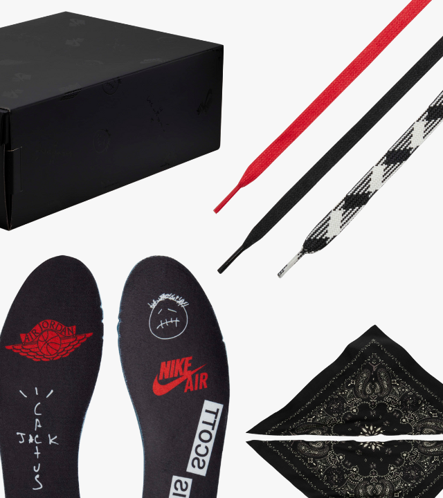 Air Jordan 1 Retro Low OG SP Travis Scott 'Black Phantom'