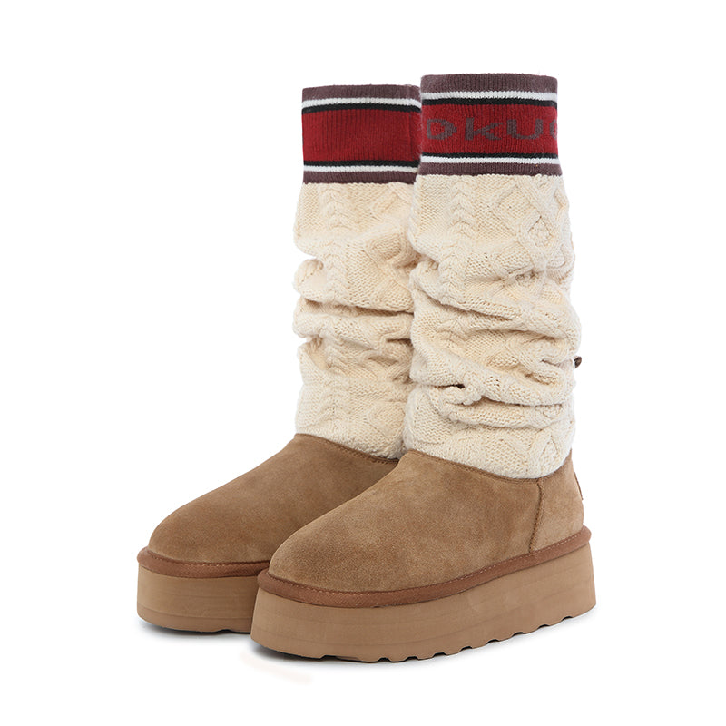 uqdfgg Alexa Platform Boots
