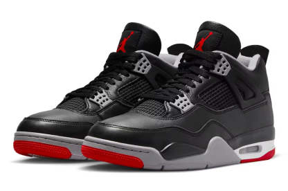 Air Jordan 4 Bred Re-imagined