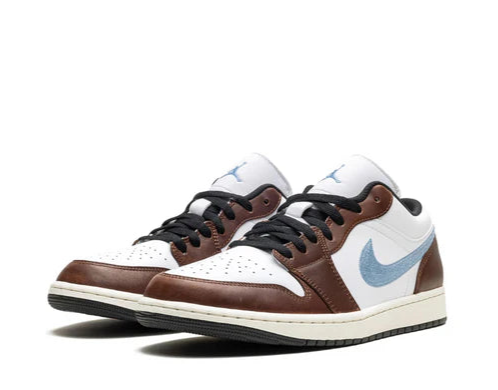 Air Jordan 1 Low SE Brown Blue Grey