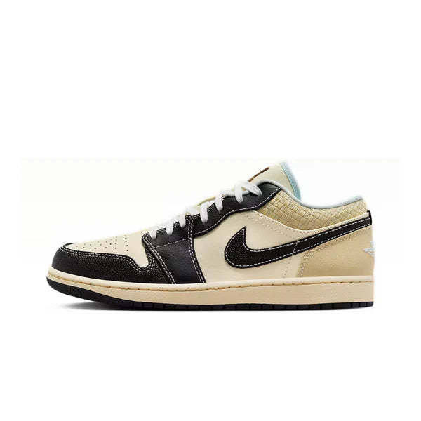 Air Jordan 1 Low SE Coconut Milk Black Muslin