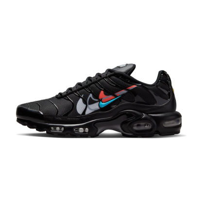 niqdfke Air Max Plus Multi Swoosh Black Crimson