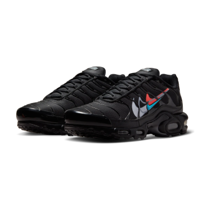 niqdfke Air Max Plus Multi Swoosh Black Crimson