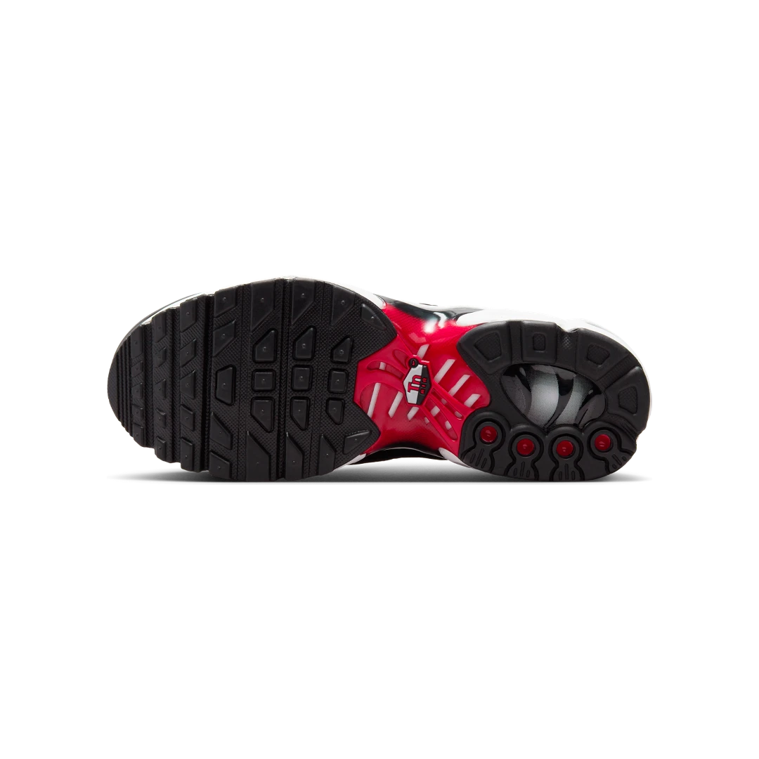 niqdfke Air Max Plus Pure Platinum Black White University Red