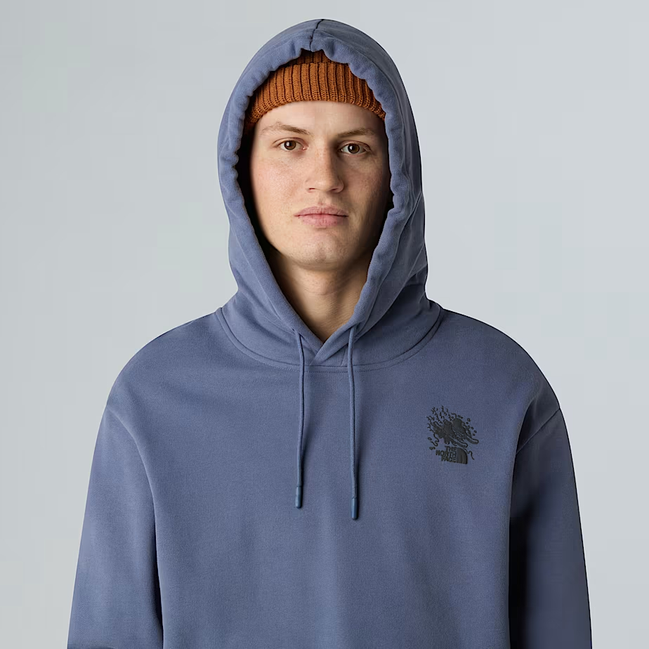 Sweat à capuche décontracté Powder Days Graphic unisexe