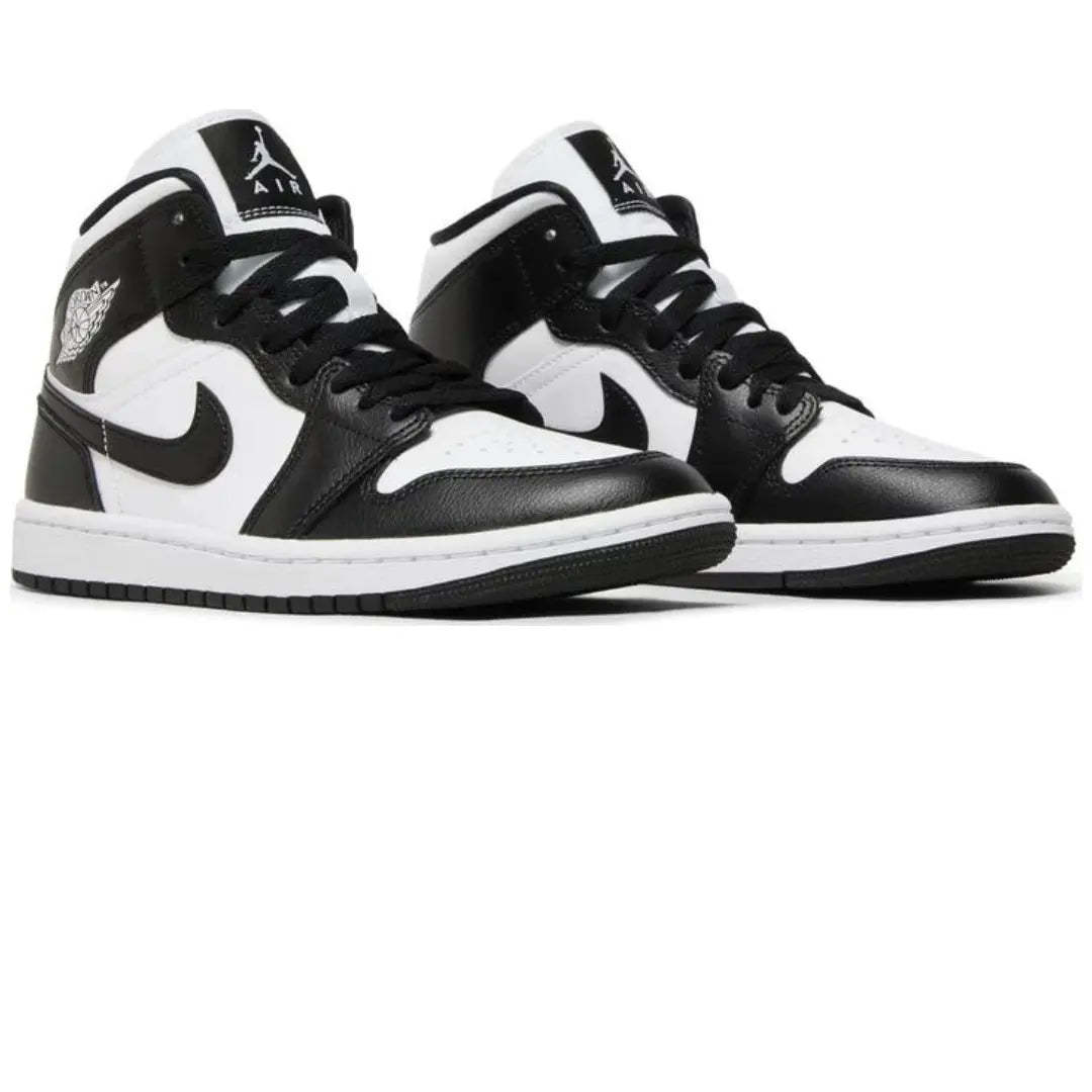 Air Jordan 1 Mid Panda  - Black/White (W)