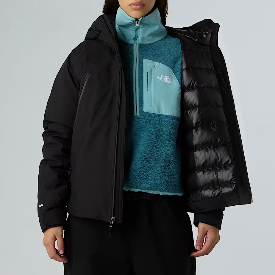 Veste à capuche en duvet Mountain Range pour femme