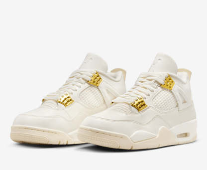 Air Jordan 4 'Metallic Gold'