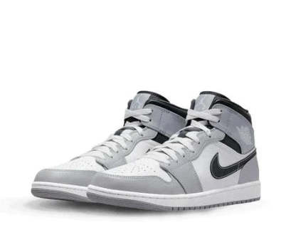 NIqdfKE Air Jordan 1 Mid Smoke Grey Anthracite