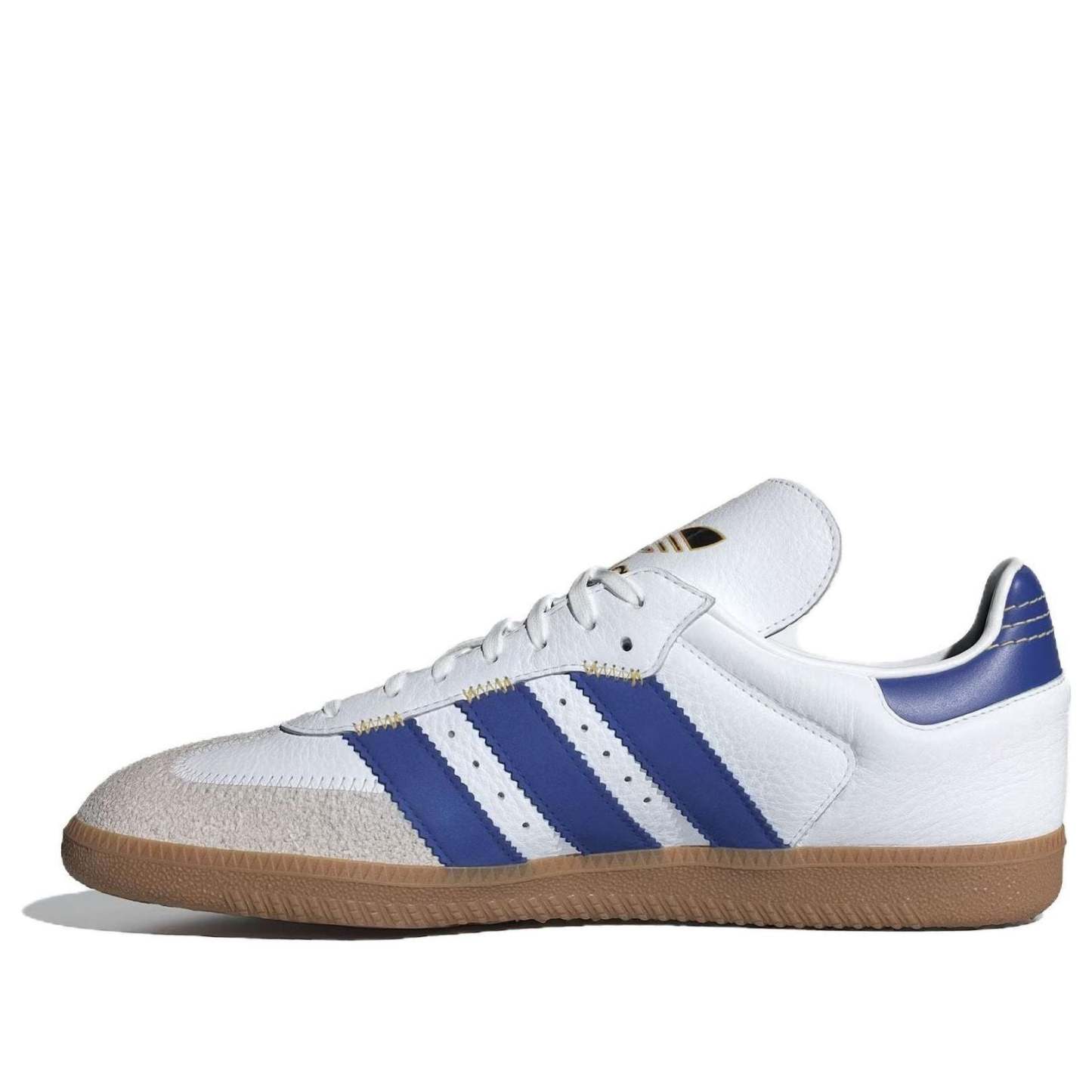 Aqdfdidas Samba OG 'Oversized Logo White Semi Lucid Blue' IF1813