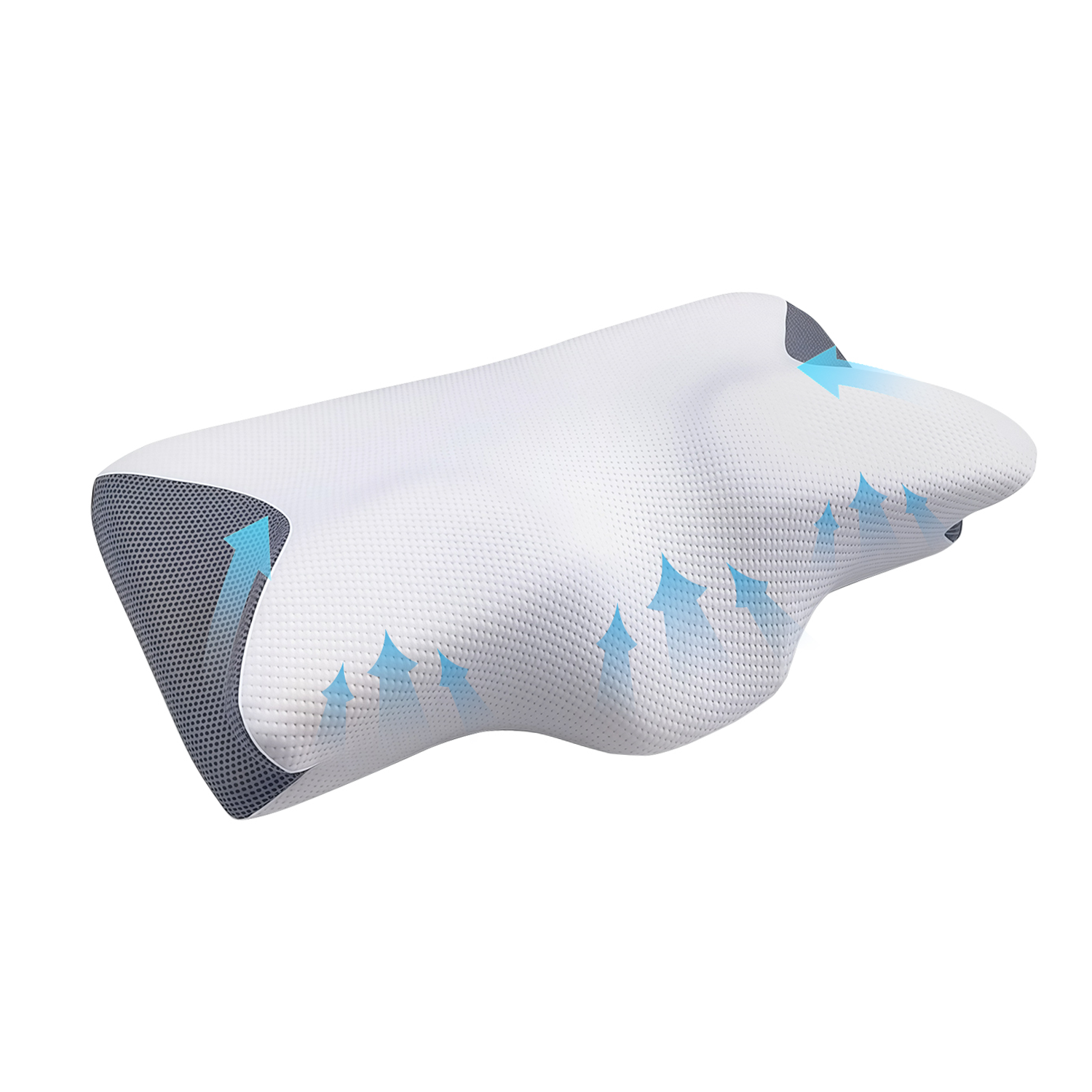 Truevista Memory Foam Pillow for Neck Pain Relief