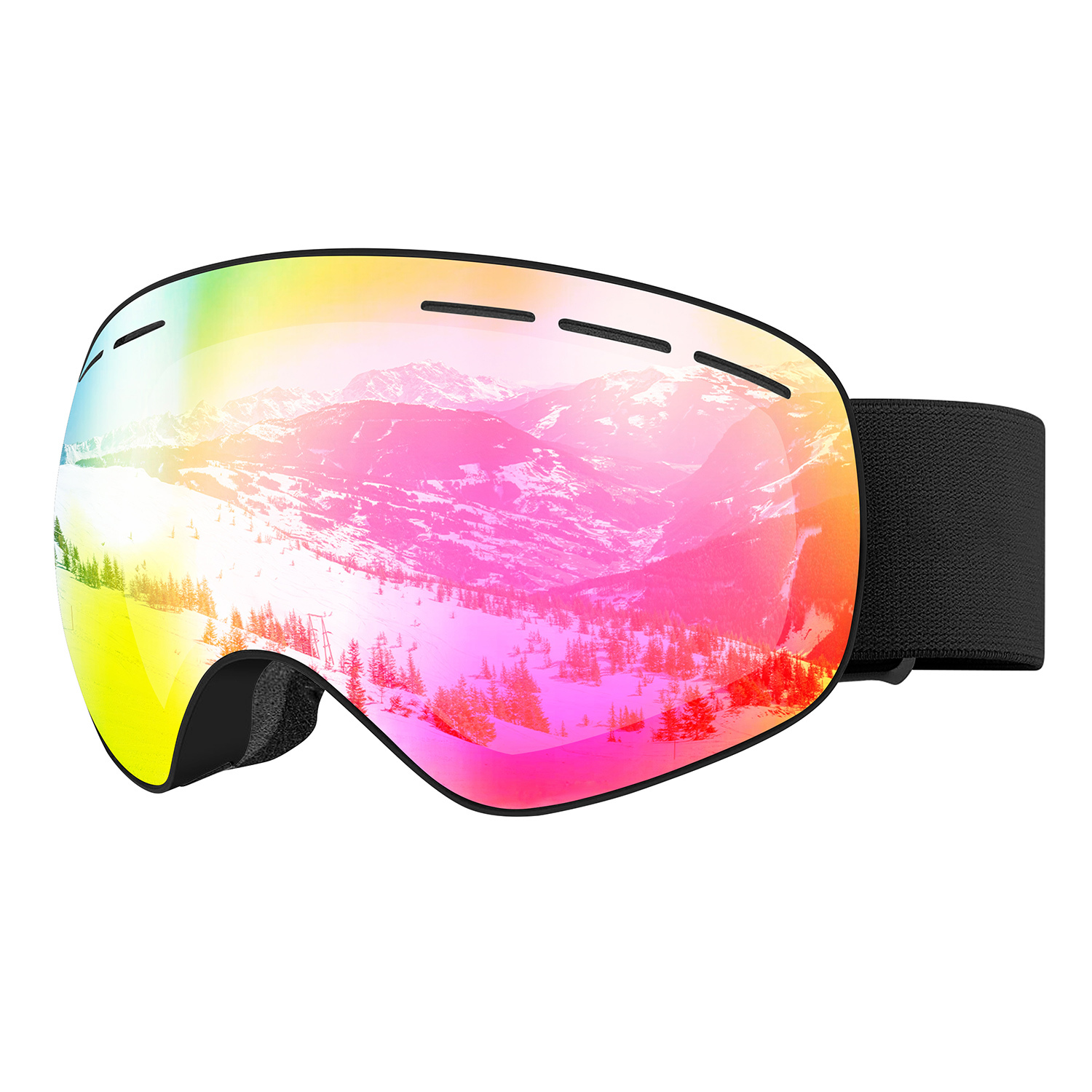 Naverto Ski Goggles Spherical Glasses