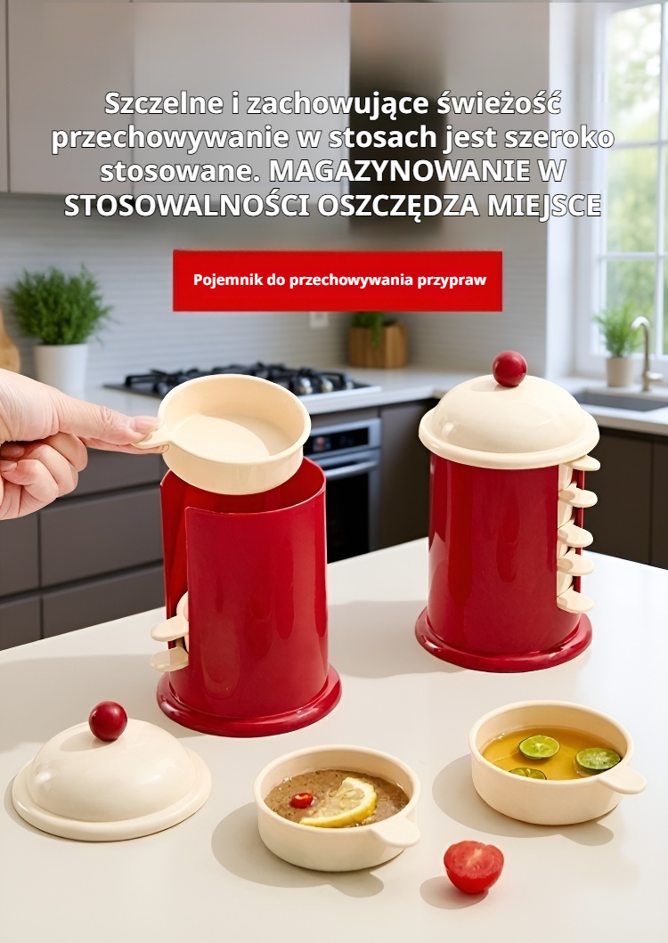 Dopaminowa miseczka na przyprawy i sosy w nowoczesnym stylu