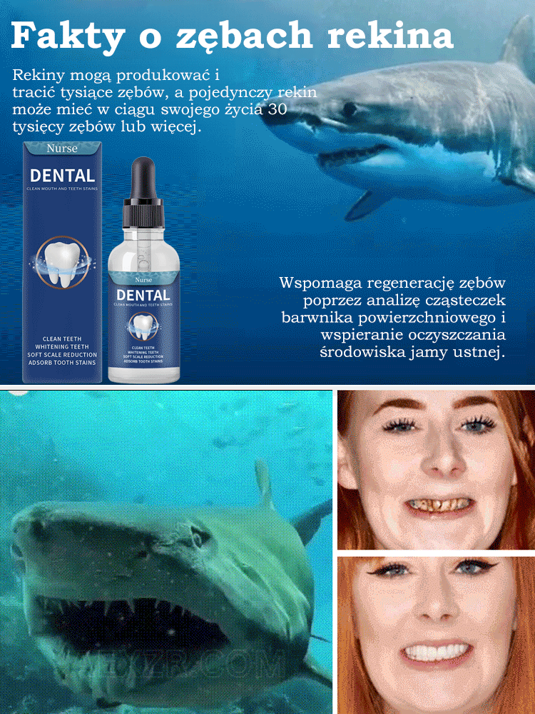 Krople do regeneracji zębów🦷🦷🦷 Naprawa Ubytków iOdbudowa Zębów