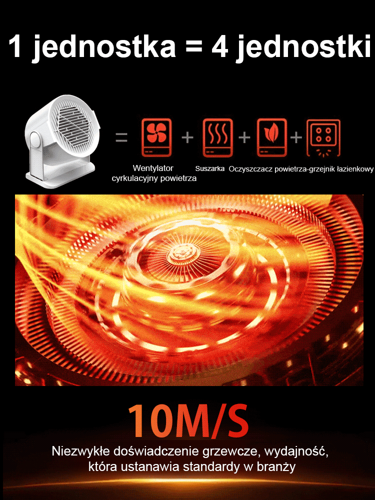 🔥Ogrzewanie, które zapewnia ciepło nawet przy -30℃❄️, zastępuje wiele tradycyjnych urządzeń grzewczych, ciepła zima bez obaw o koszty ogrzewania.