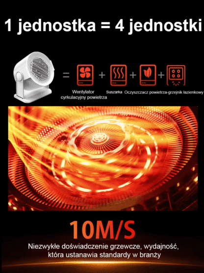 🔥Ogrzewanie, które zapewnia ciepło nawet przy -30℃❄️, zastępuje wiele tradycyjnych urządzeń grzewczych, ciepła zima bez obaw o koszty ogrzewania.