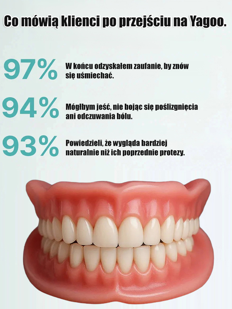 Bez kosztownego leczenia dentystycznego, bez bólu, bez czekania, 🦷🦷 uśmiech pełen pewności siebie w 3 sekundy