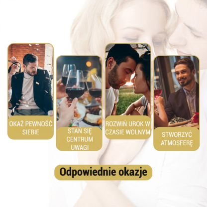 Damskie i męskie perfumy uwodzące.