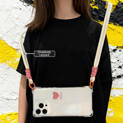 Full Protection Crossbody Phone Case with Hanging Strap