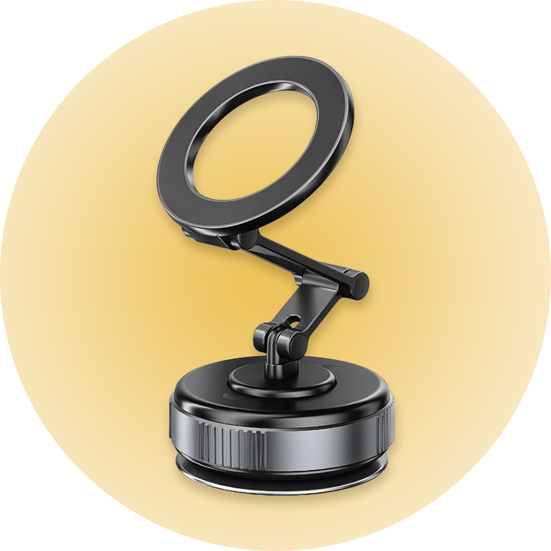 360° Rotatable Foldable Car Magnetic Phone Holder