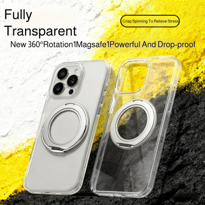 Magnetic Rotating Stand iPhone Case