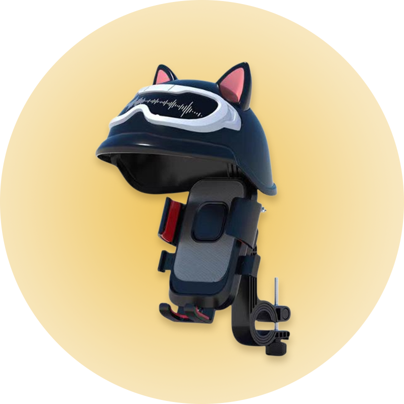 Waterproof Phone Holder for Electric Bikes and Bicycles