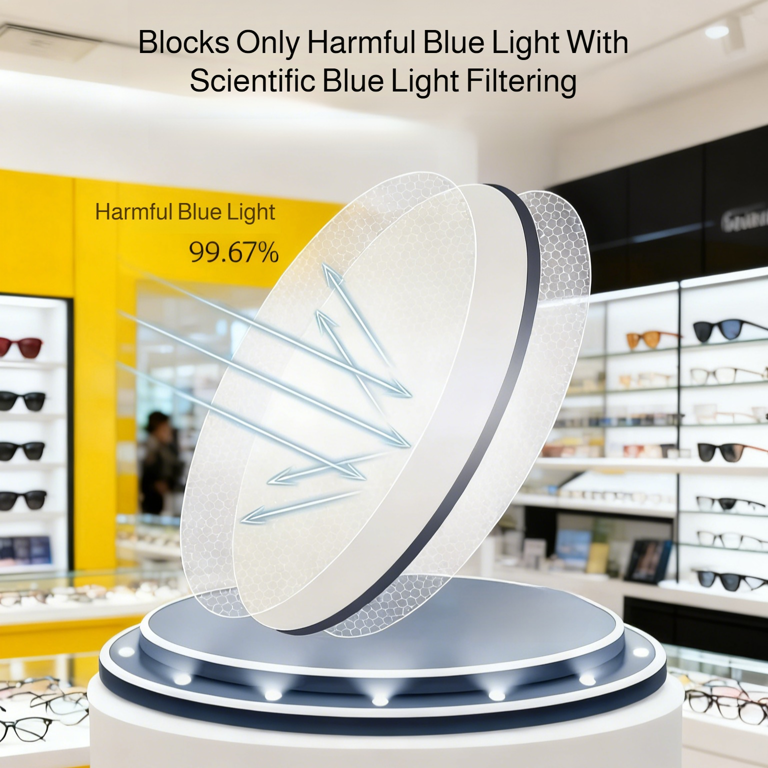 Unisex HD reading glasses for digital screen protection