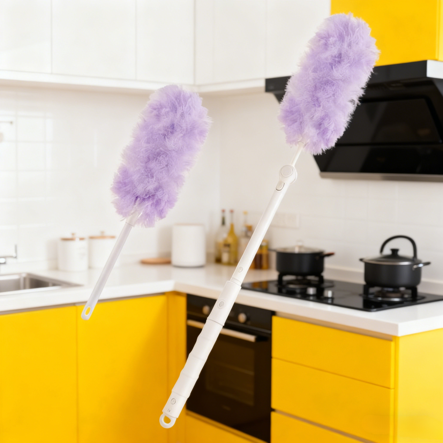 Powerful Desktop Cleaning Duster – Long-lasting Dust Removal