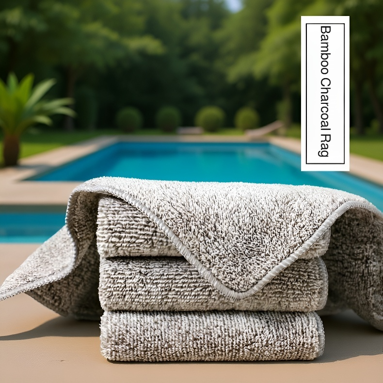 Thickened Japanese Bamboo Charcoal Fiber Cleaning Cloth