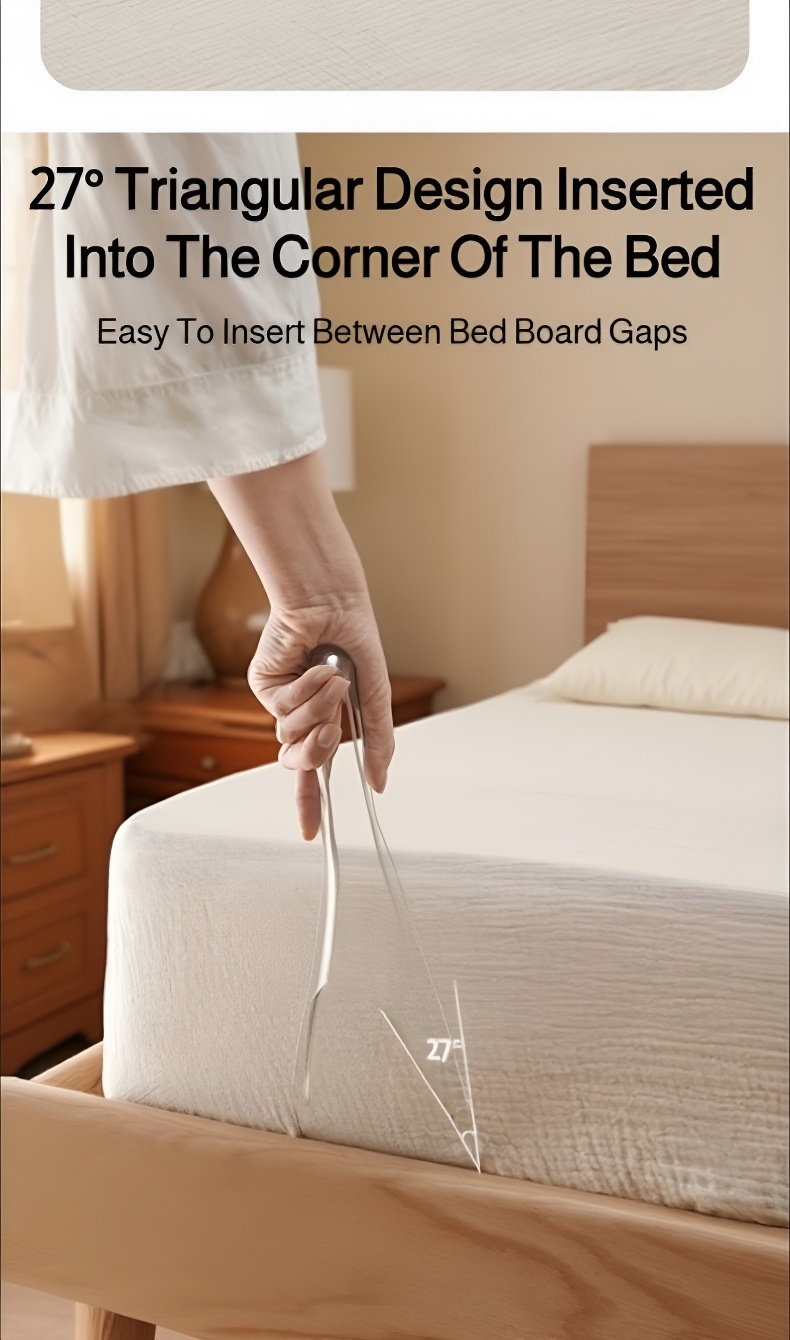 innovative 2-in-1 mattress sheet holder and dusting brush