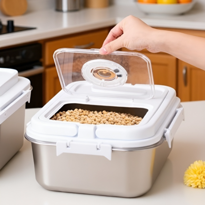  Portable Sealed Rice Storage Container