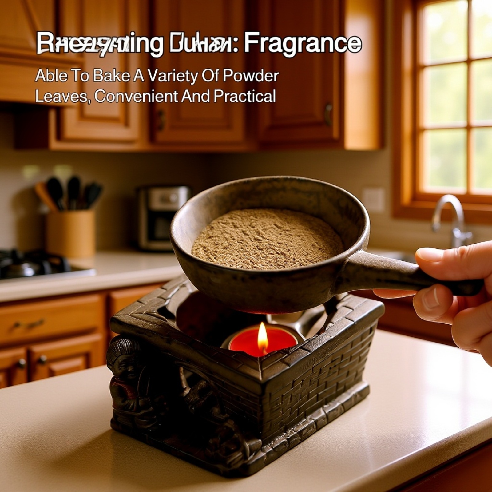 Brewing Tea with Pottery Aroma Stove