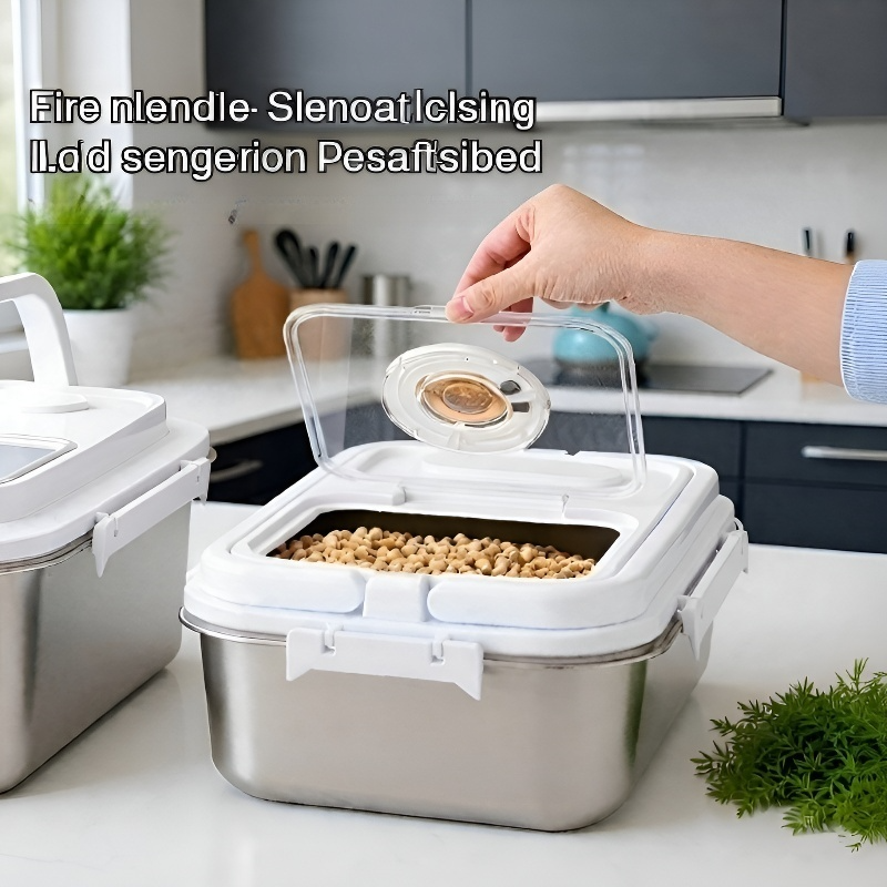  Portable Sealed Rice Storage Container