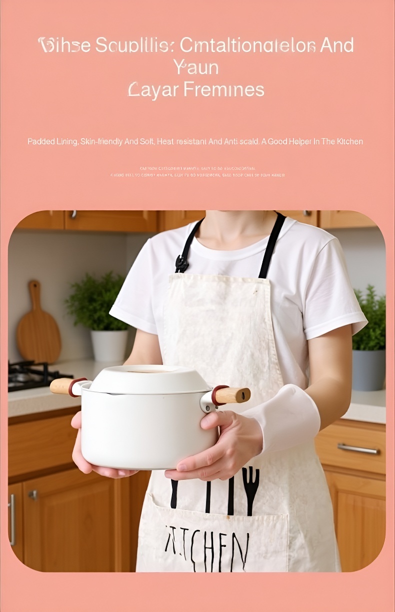 Protective cleaning gloves with comfortable velvet lining