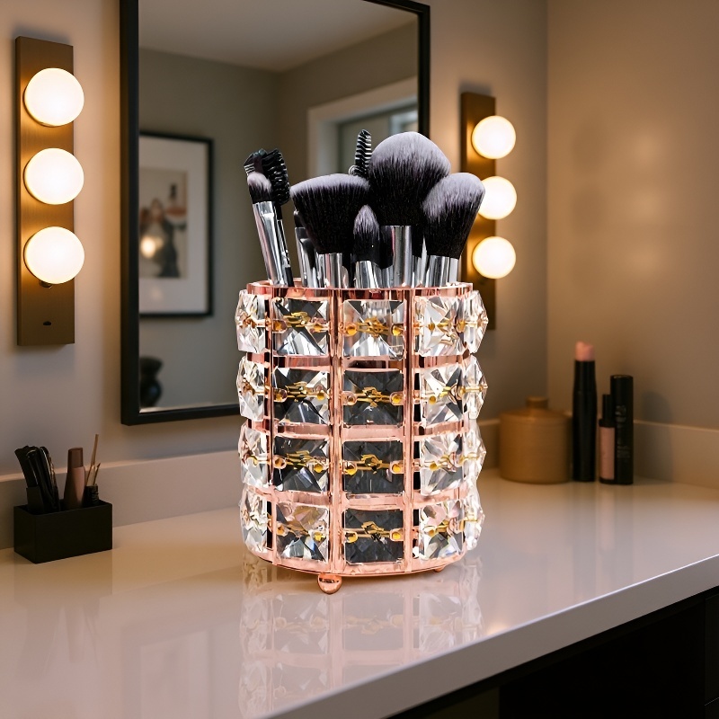 Desktop organizer for pens and office supplies