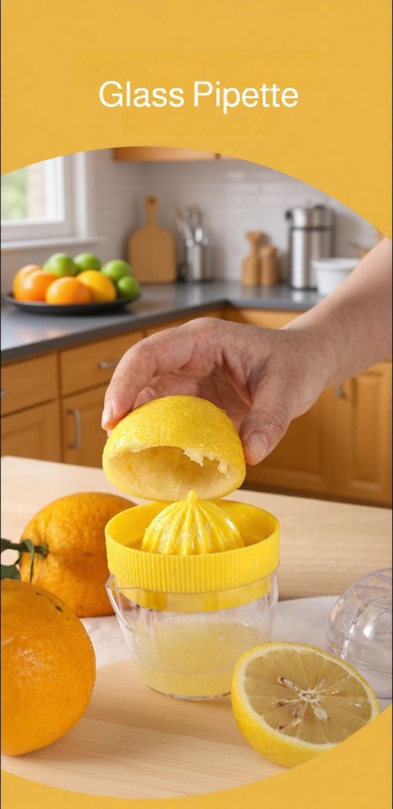 Portable manual pomegranate juicer for home use