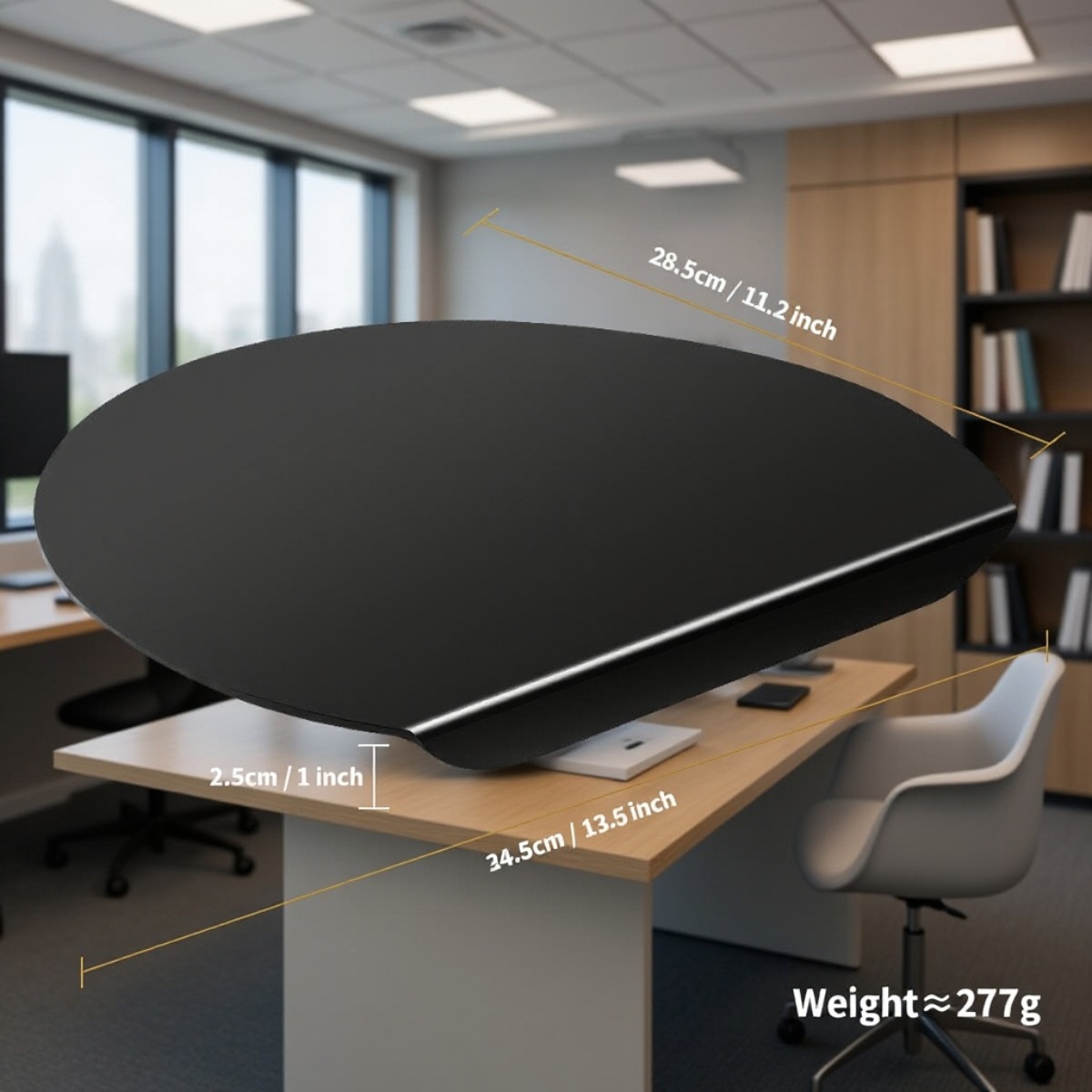 Healthy Meal Prep on Acrylic Non-Slip Chopping Board