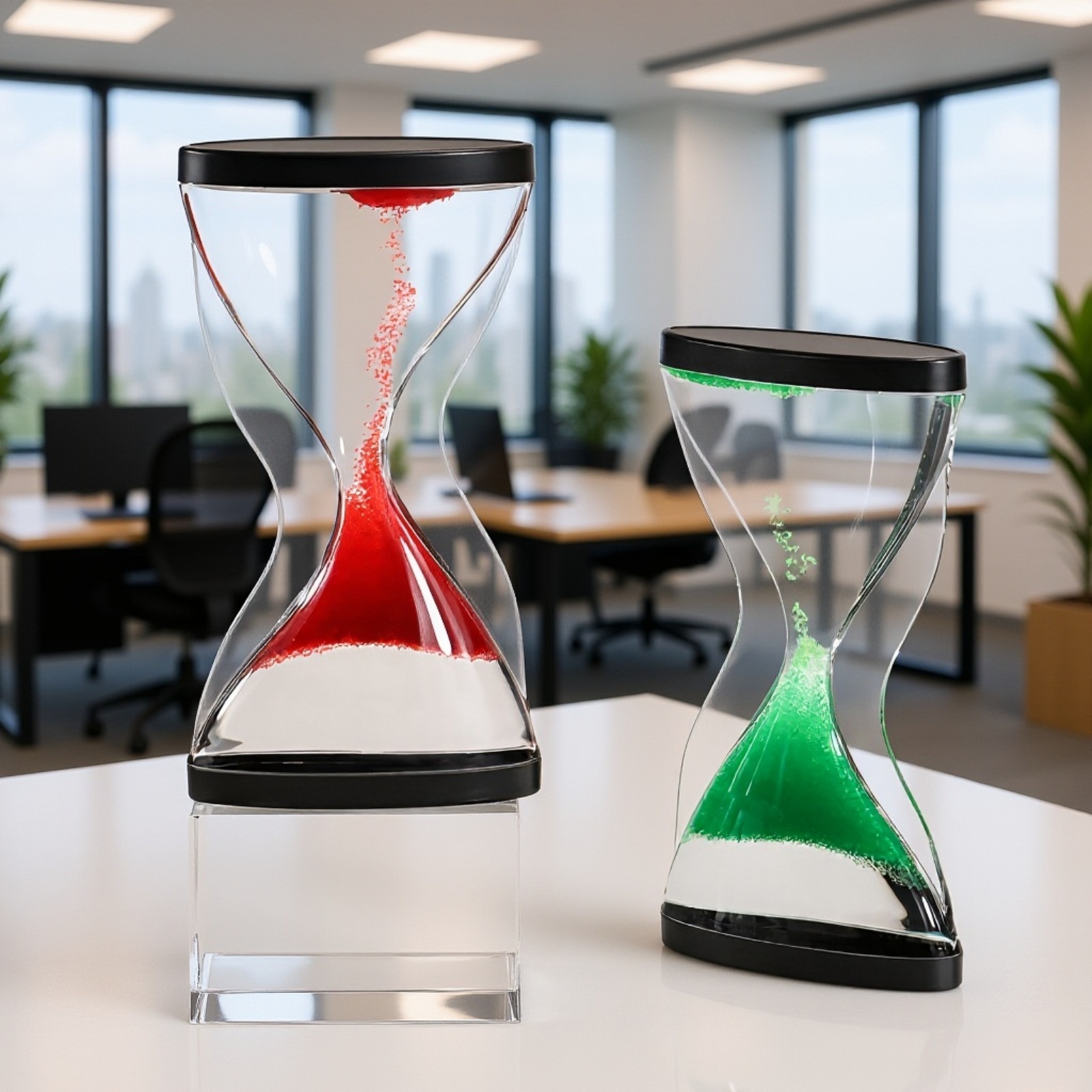 Hourglass decoration as a perfect gift for home improvement