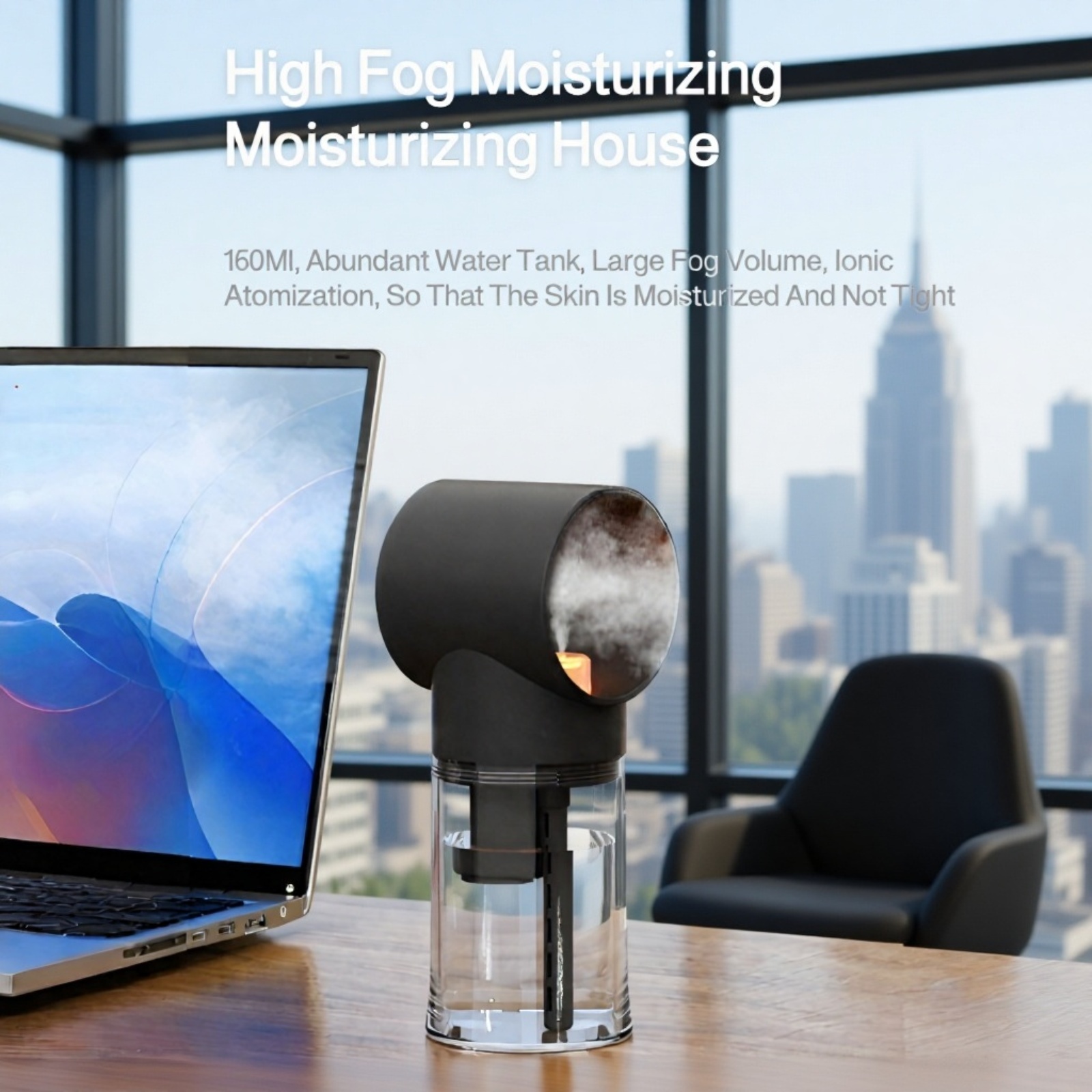 USB rechargeable aroma diffuser for office and home