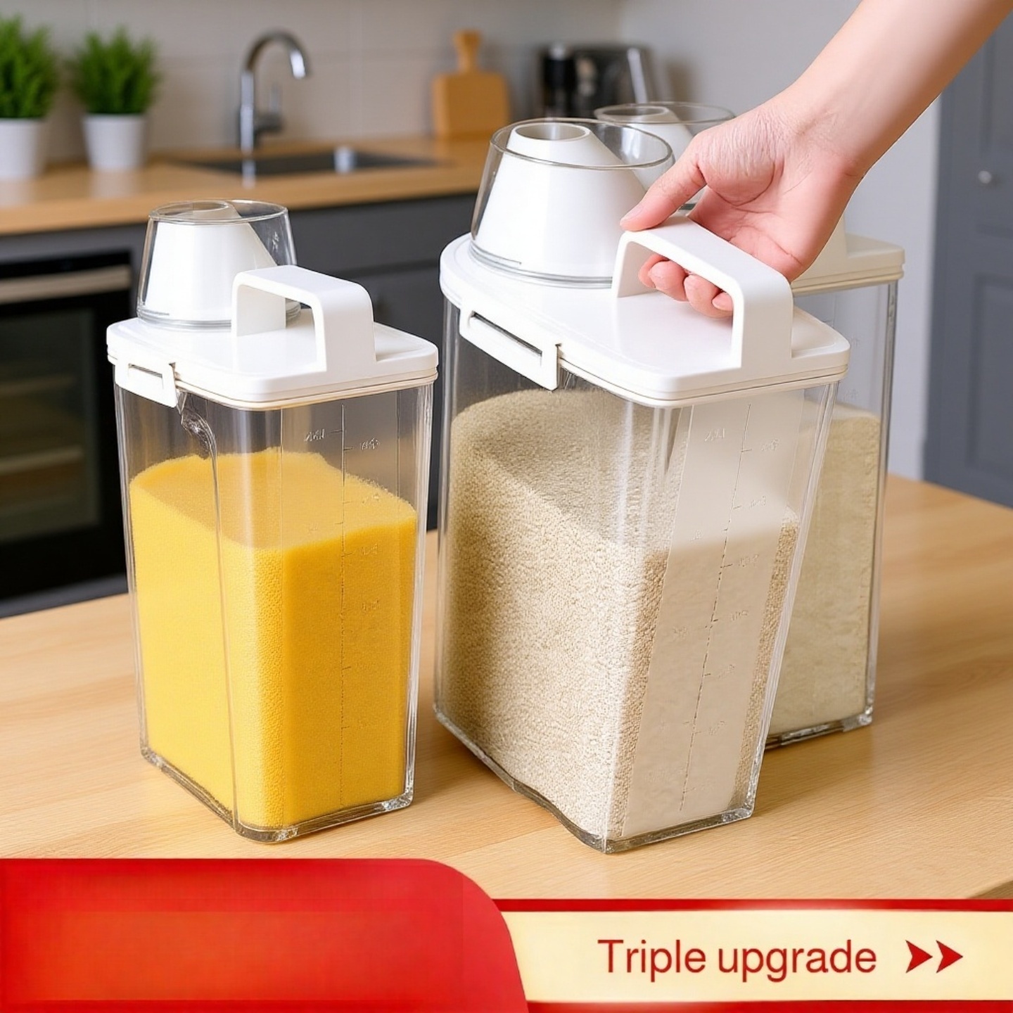 Sealed Rice Storage Box - Moistureproof & Pestproof