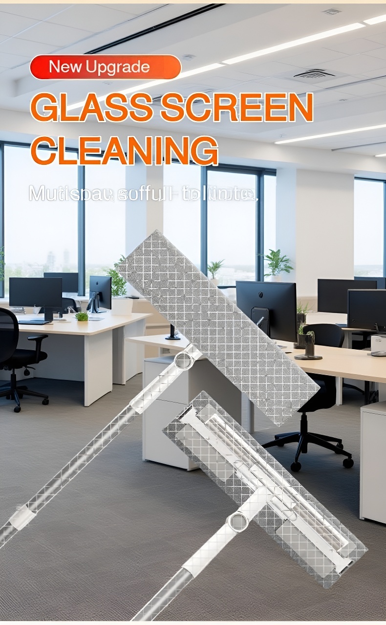 Streak-free glass after using window scraper