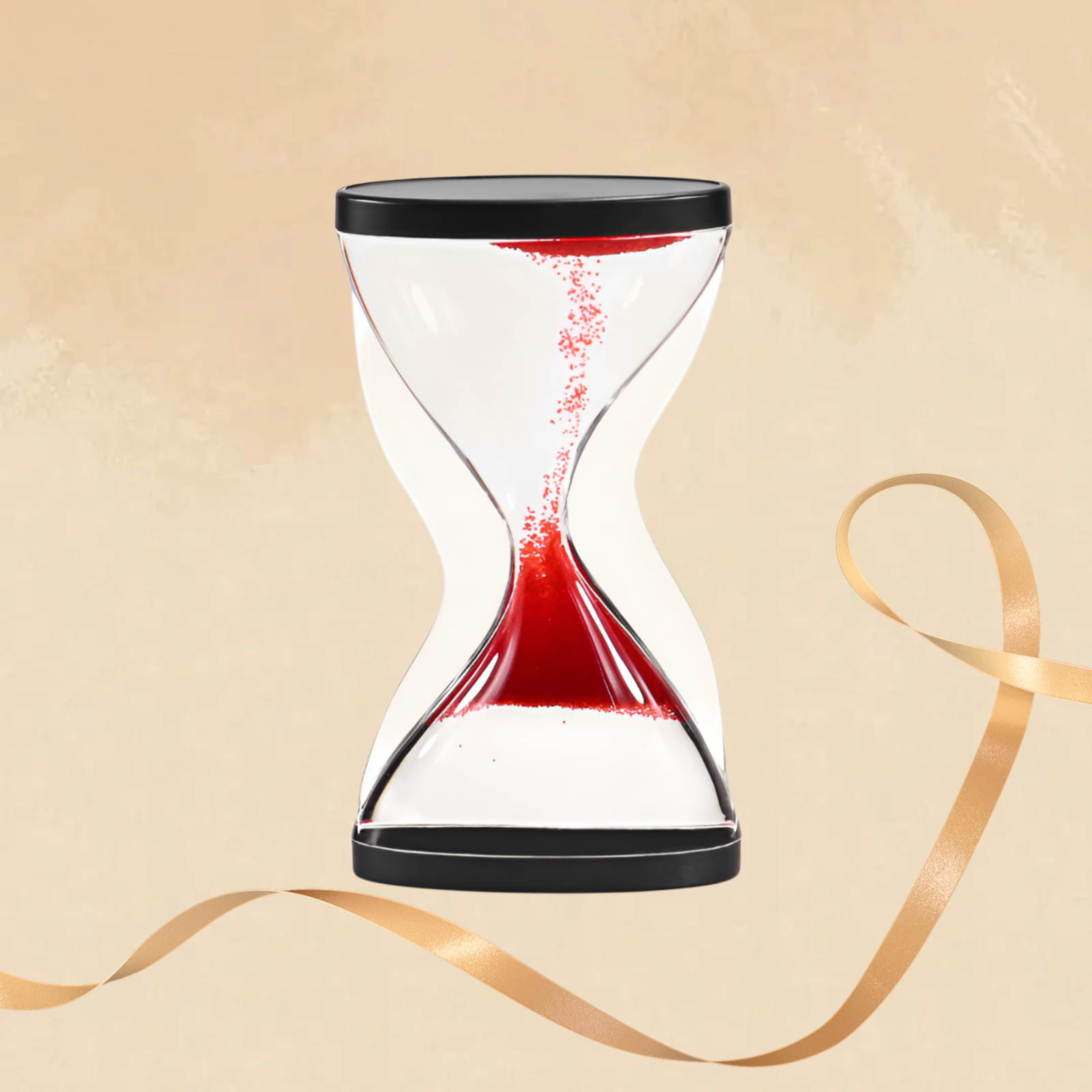 Creative Hourglass Stress Relief Decoration – Home Craft Ornament