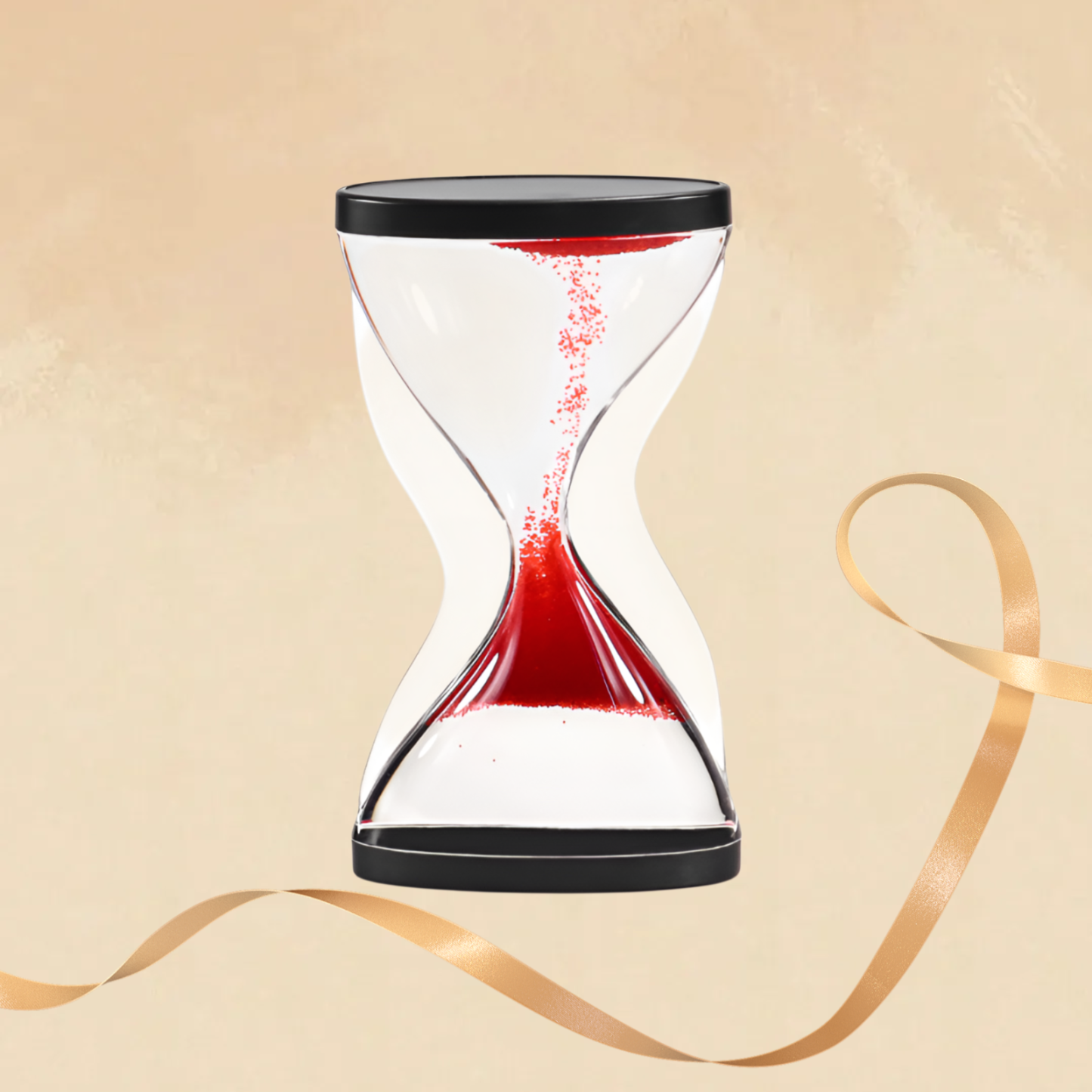 Creative Hourglass Stress Relief Decoration – Home Craft Ornament
