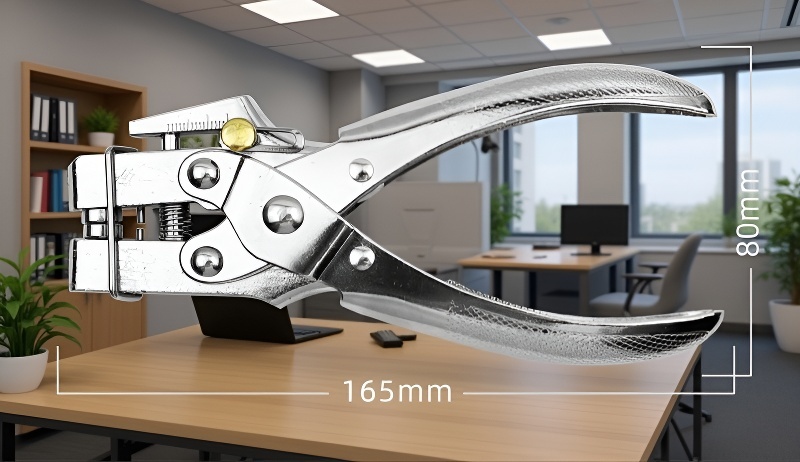 Clește pentru găuri precise în piele