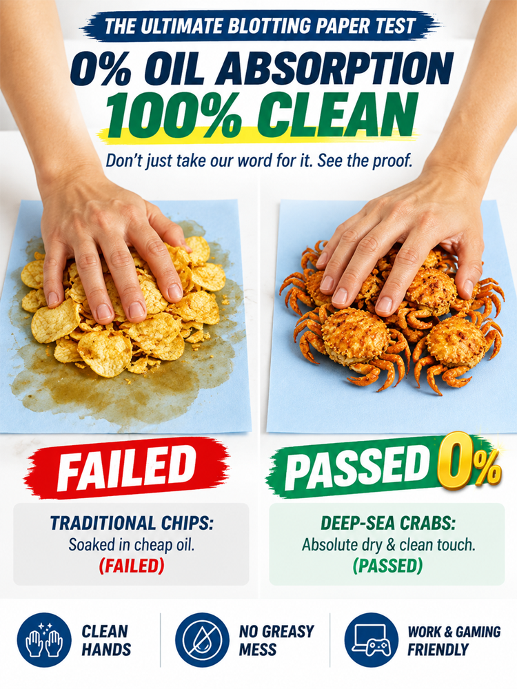 【Alaska Deep-Sea Healthy Snack Masterpiece】Oil-Free Crispy Mini Crab Bites | 100% Wild, High-Calcium & Rich Omega-3 | Nutritionist Approved • Selling Fast • Free Shipping✨