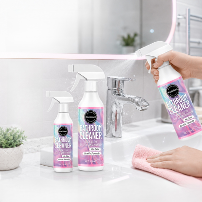 【California Bestseller·Cleaning Masterpiece】Spray & Rinse No-Scrub Micro-Foam Cleaner | Dissolves Stubborn Limescale & Soap Scum in 3 Secs | EPA & 99.9% Anti-Mold Certified • Buy 1 Get 1 Free✨