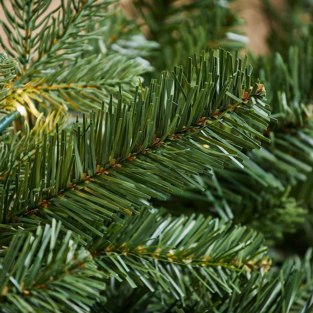 12 ft. Grand Duchess Twinkling Balsam Fir LED Pre-Lit Artificial Christmas Garland