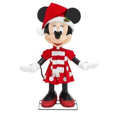 4 ft. Animated Holiday Minnie Mouse A6