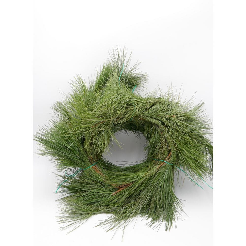 25 ft. Live White Pine Holiday Garland for Christmas Decoration